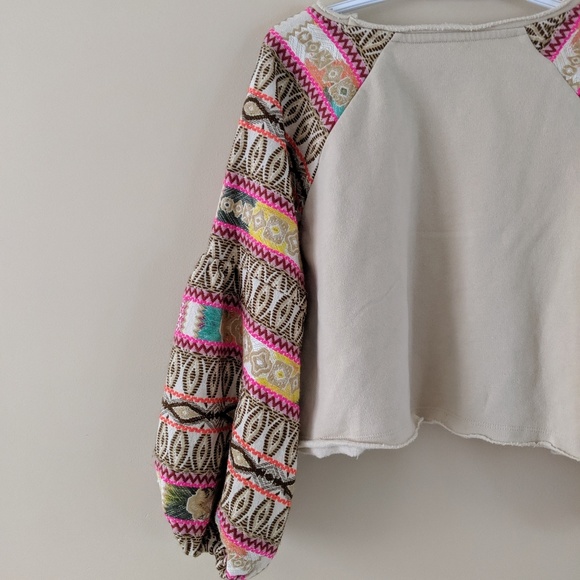 Free People - cropped sweater - Picture 3 of 8